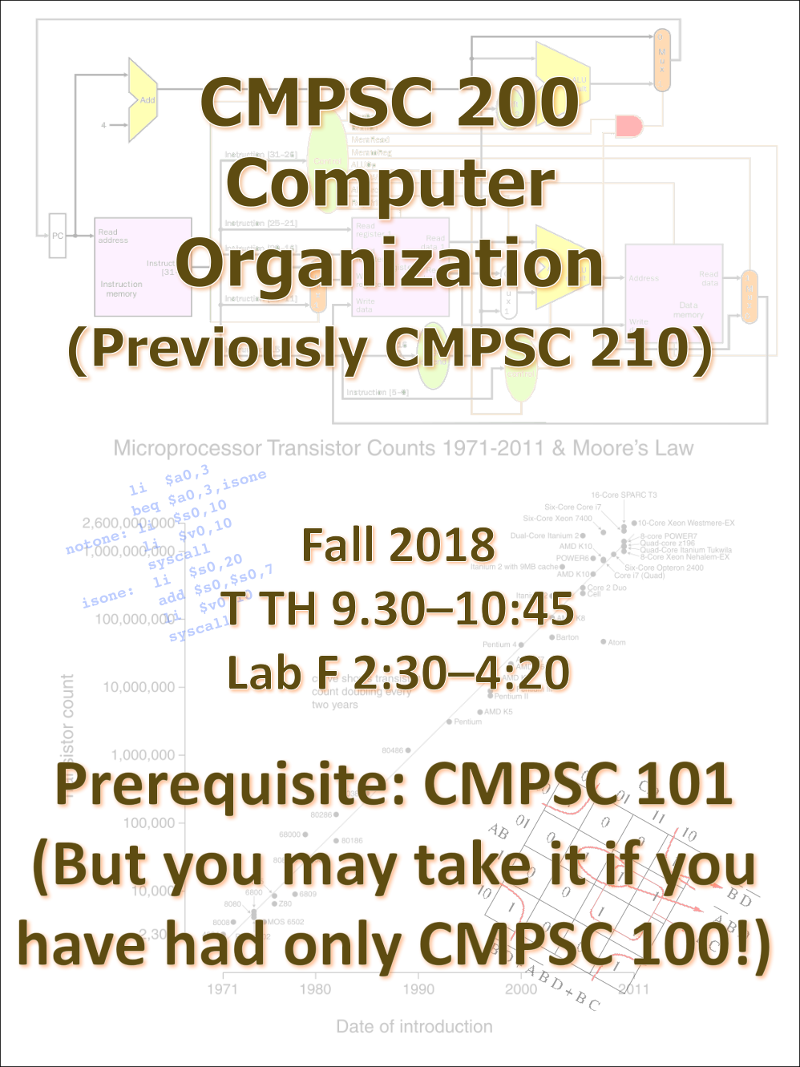 Computer Science 200 Fall 2018