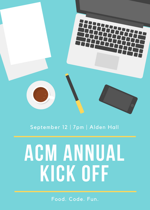 ACM Annual Kick Off